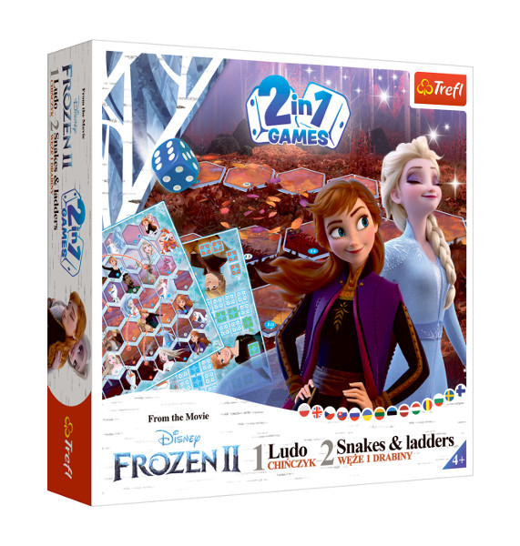 Gra Chińczyk Frozen 2