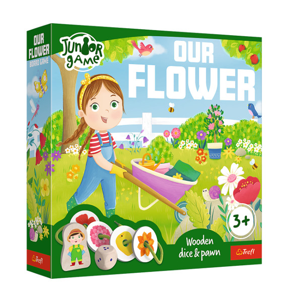 Gra planszowa dla dzieci Our Flower