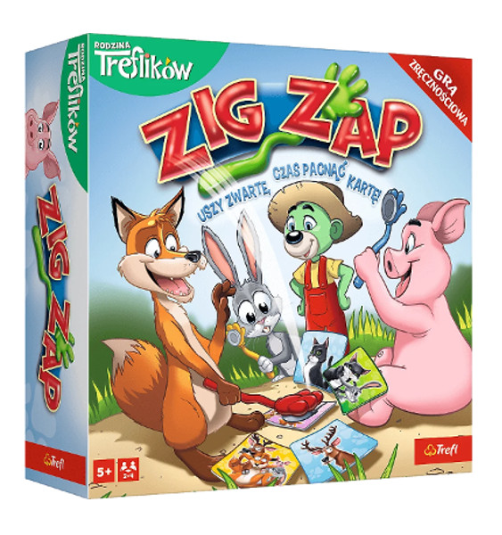 Gra Zig Zap Rodzina Treflików