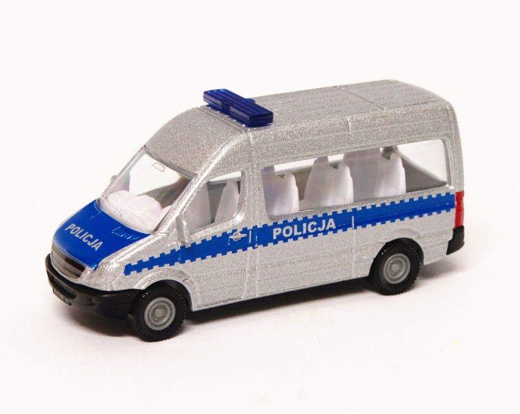 Siku seria 08 Van policyjny wersja polska