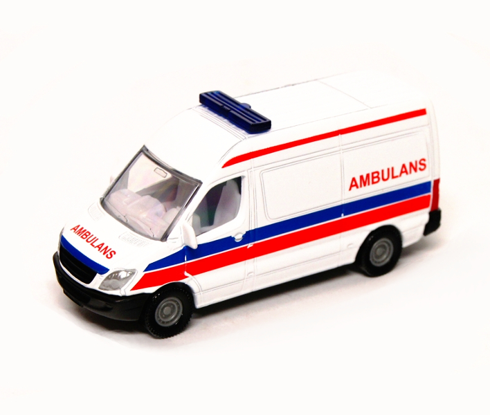 Siku seria 08 Van ambulans wersja polska