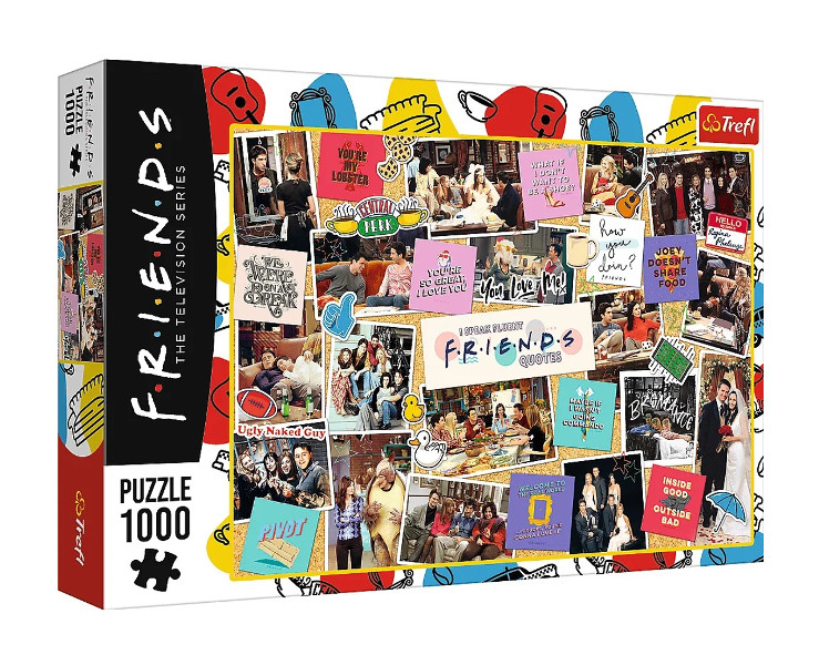 Puzzle 1000 Przyjaciele Najlepsze momenty