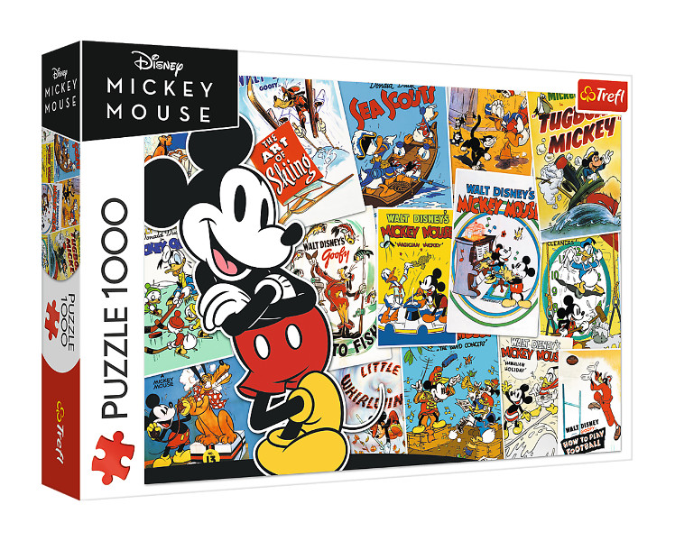 Puzzle 1000 W świecie Mikiego