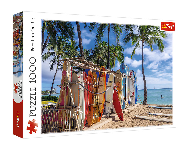 Puzzle 1000 Plaża Waikiki