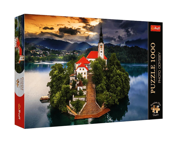 Puzzle 1000 Premium Plus Jezioro Bled Słowenia