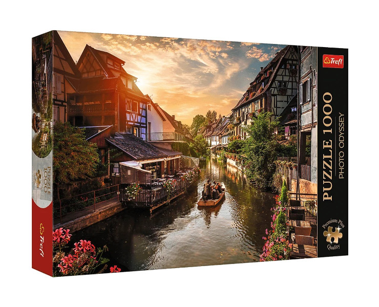 Puzzle 1000 Premium Plus Mała Wenecja w Colmar