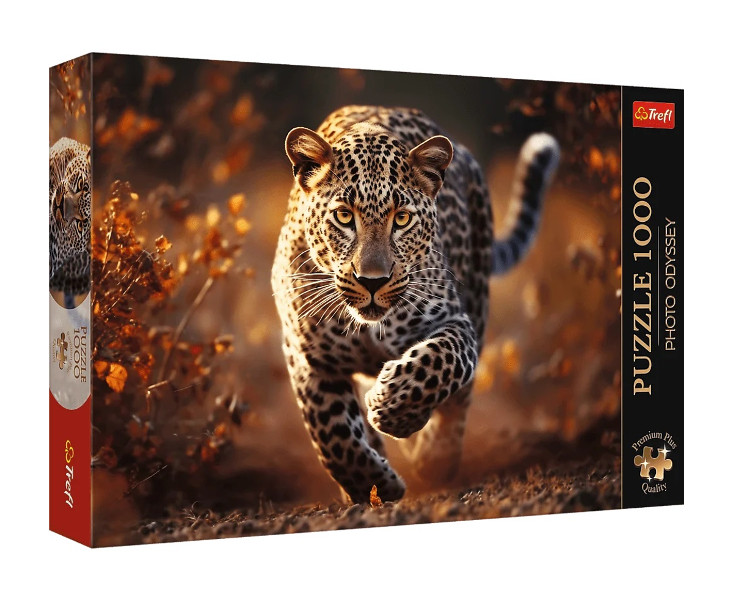 Puzzle 1000 Premium Plus Dziki Leopard