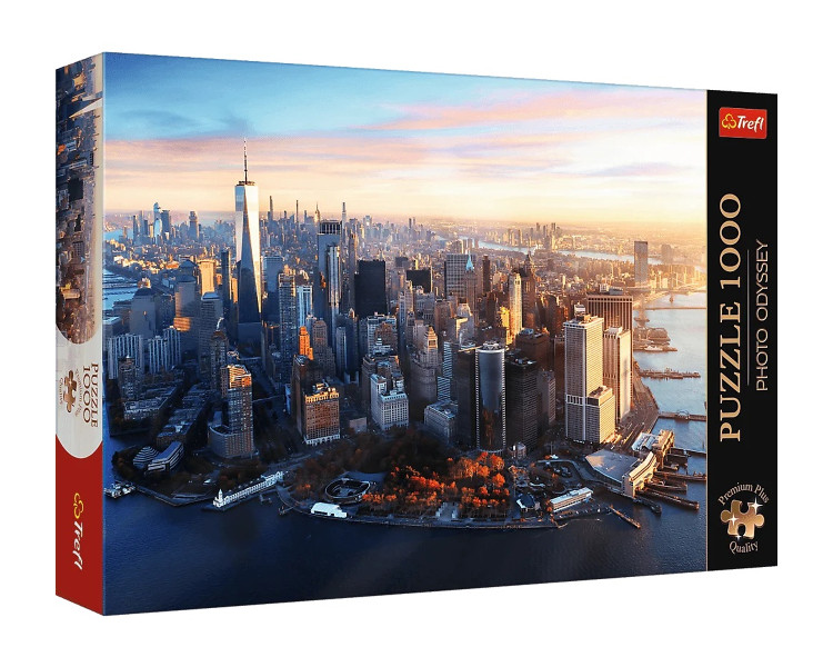 Puzzle 1000 Premium Plus Manhattan Nowy Jork