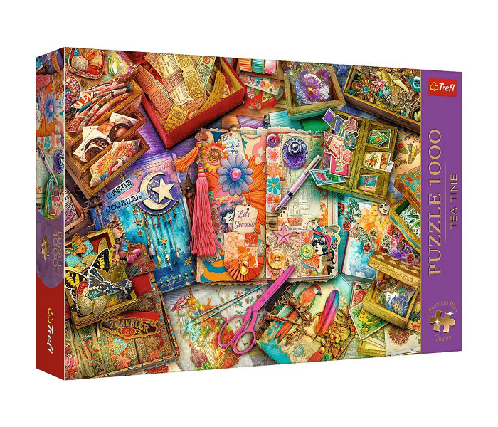 Puzzle 1000 Premium Plus Biurko dziennikarza