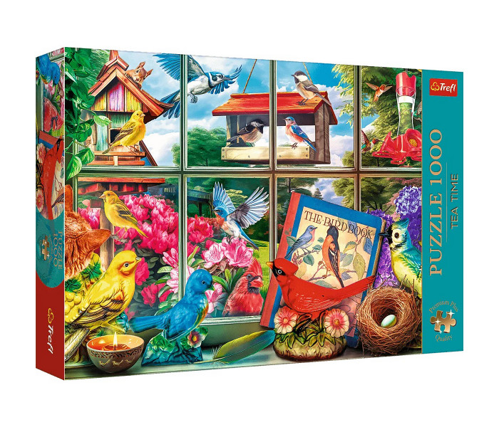 Puzzle 1000 Premium Plus Świat ptaków