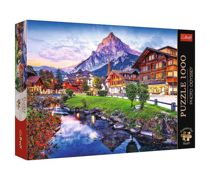 Puzzle 1000 Premium Plus Alpejskie miasteczko