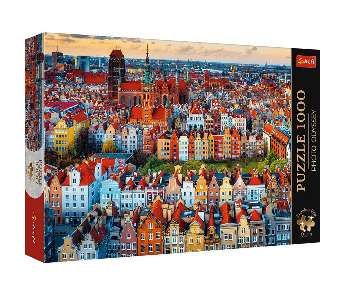 Puzzle 1000 Premium Plus Widok na Gdańsk