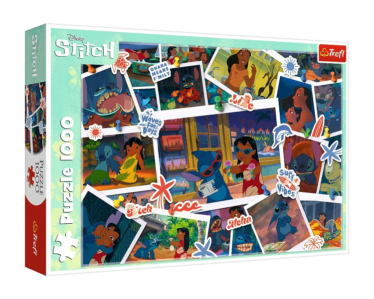 Puzzle 1000 Lilo i Stitch Słodkie wspomnienia