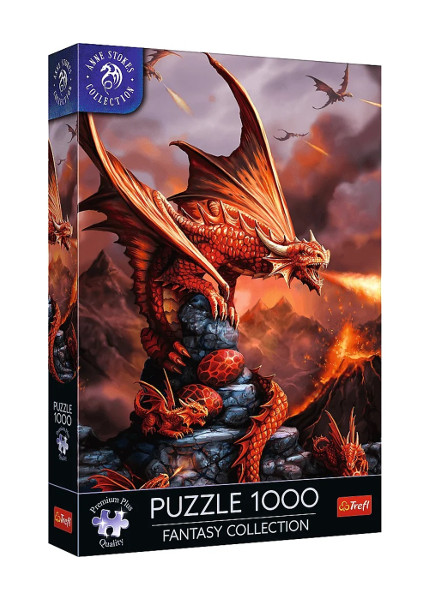 Puzzle 1000 Premium Plus Ognisty Smok