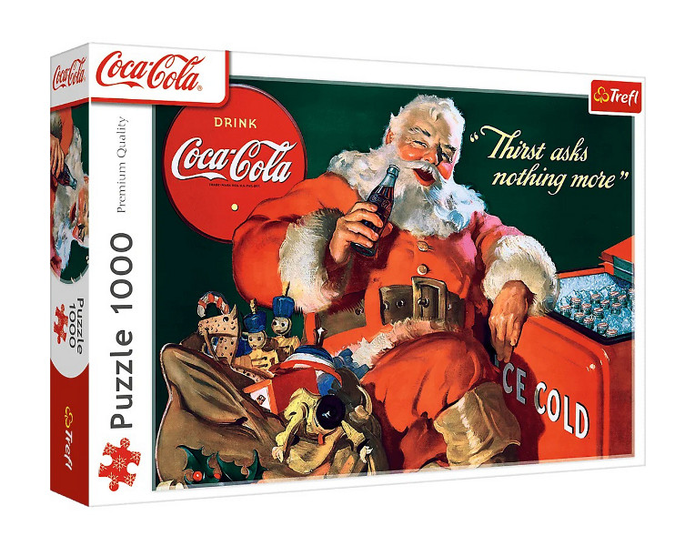 Puzzle 1000 Coca-Cola Prezenty od Mikołaja