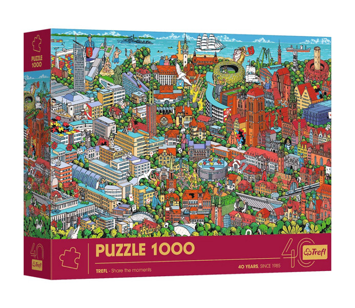 Puzzle 1000 Jubileusz Trójmiasto