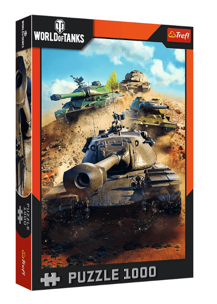 Puzzle 1000 Czołgi w boju