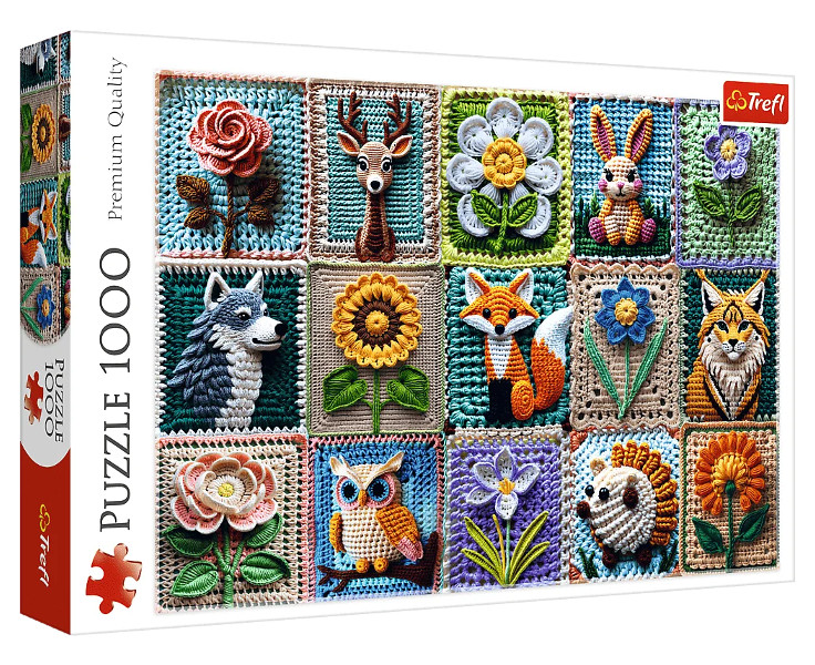 Puzzle 1000 Szydełkowanie moja pasja