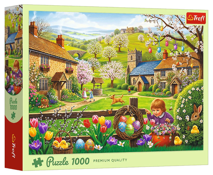 Puzzle 1000 Poszukiwanie wielkanocnych jajek