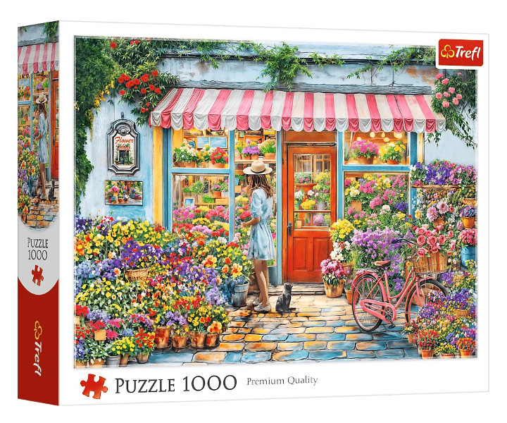 Puzzle 1000 Kwiaciarnia