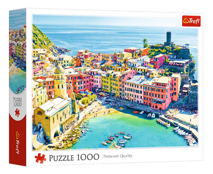 Puzzle 1000 Malownicze miasteczko Vernazza Liguria
