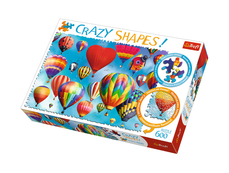 Puzzle 600el Kolorowe balony