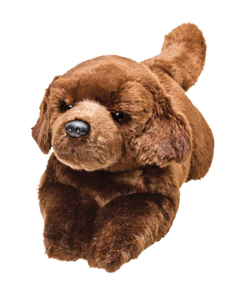 Pies Labrador czekoladowy 30 cm