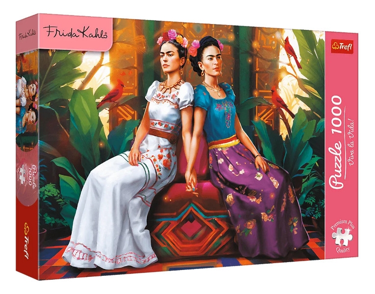 Puzzle 1000 Premium Plus Frida Kahlo Dwa oblicza