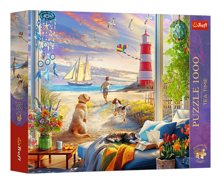 Puzzle 1000 Premium Plus Tea Time Letnia bryza