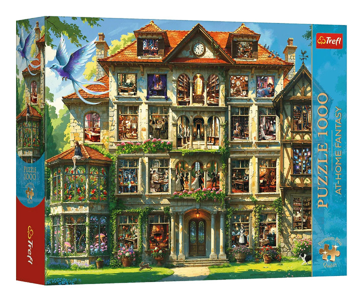 Puzzle 1000 Premium Plus Rezydencja pełna sekretów