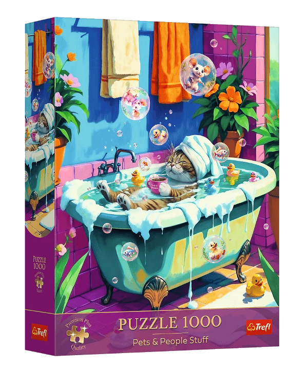 Puzzle 1000 Premium Plus Miau Relaks Powtórz