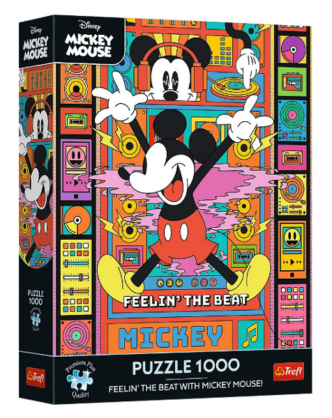 Puzzle 1000 Premium Plus Czuj rytm z Mikim!