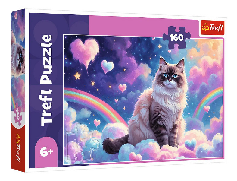 Puzzle 160 Domowy kotek