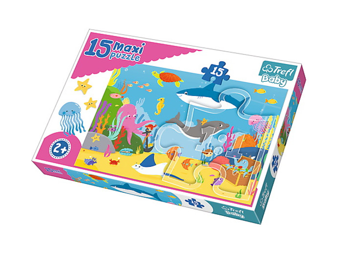 Puzzle 15 Maxi Podwodny świat