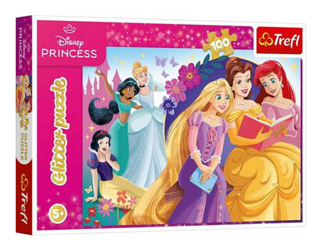 Puzzle 100 Glitter Blask magii przyjaźni