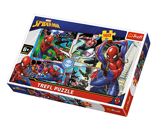 Puzzle 160 Spider Man na ratunek