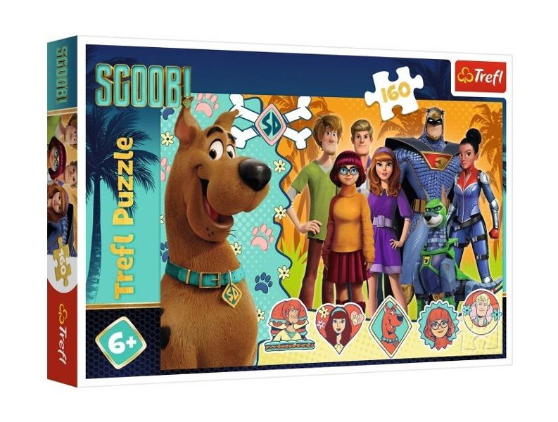 Puzzle 160el.Scooby Doo w akcji