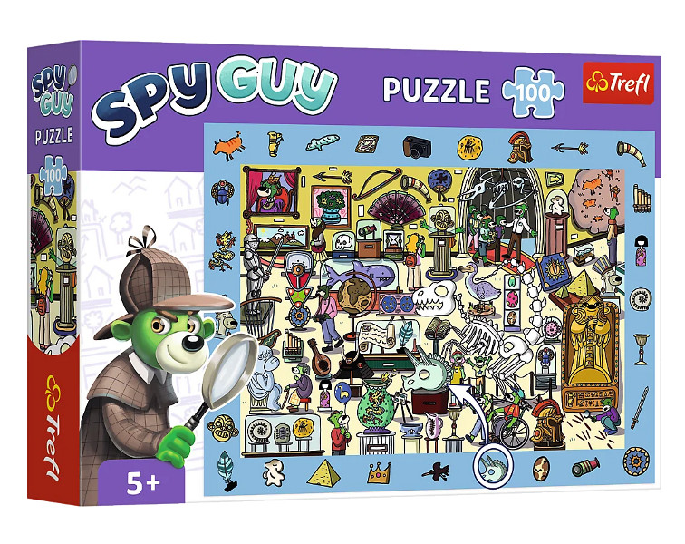 Puzzle 100 Obserwacyjne Spy Guy Muzeum