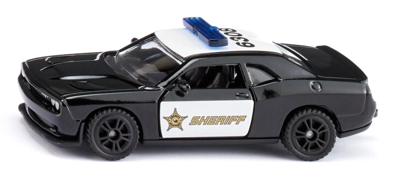 Siku Magenta Dodge Chellenger SRT pojazd szeryfa