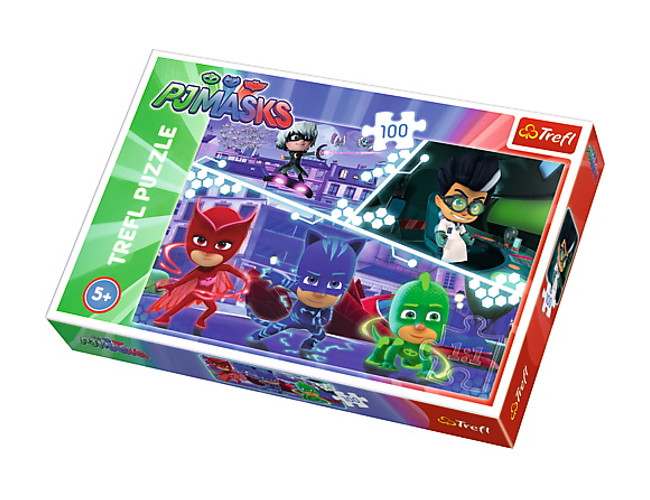 Puzzle 100 Pidżamersi w akcji