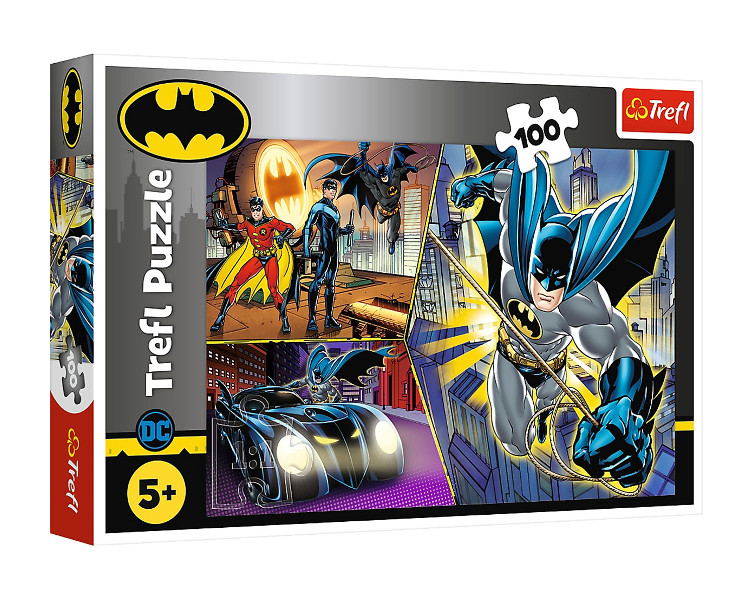 Puzzle 100 Nieustraszony Batman
