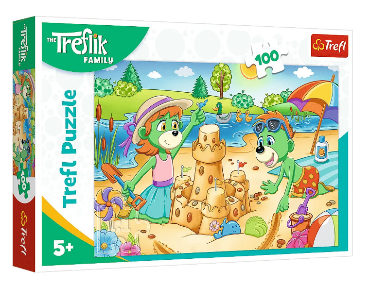 Puzzle 100 Dzień Treflików