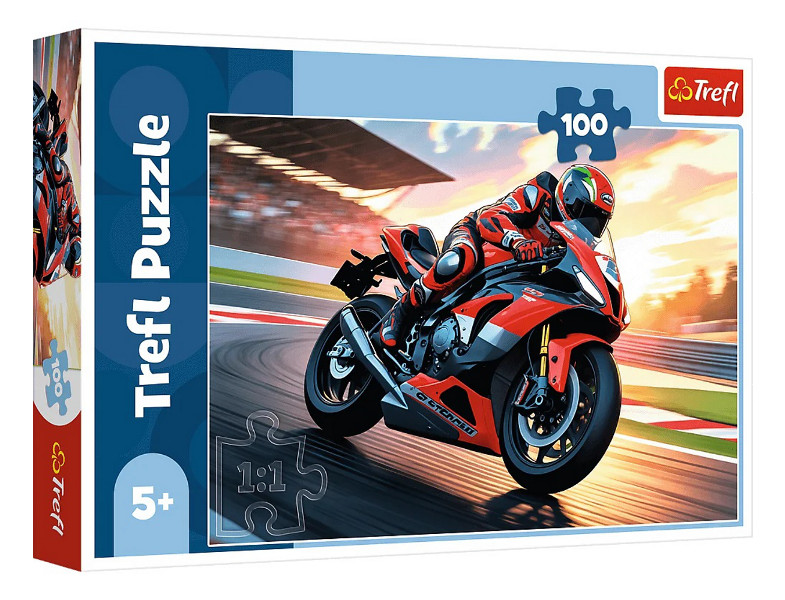 Puzzle 100 Szybki motocykl