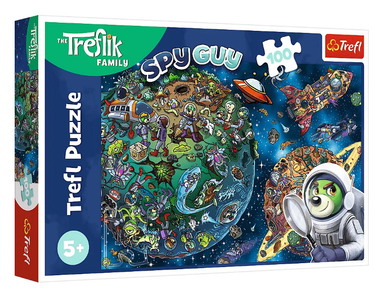 Puzzle 100 Trefliki w kosmosie