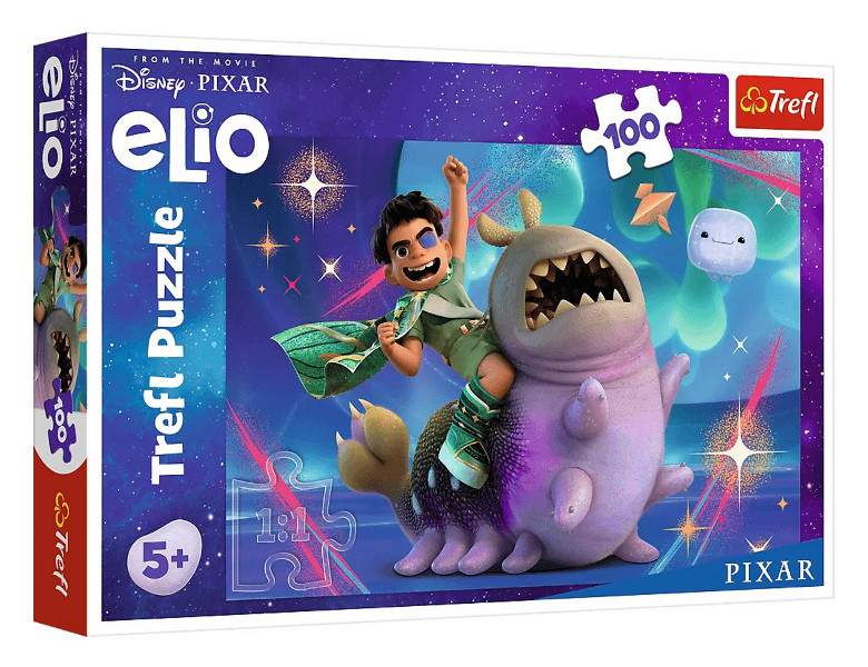 Puzzle 100 Elio i kosmiczna przygoda