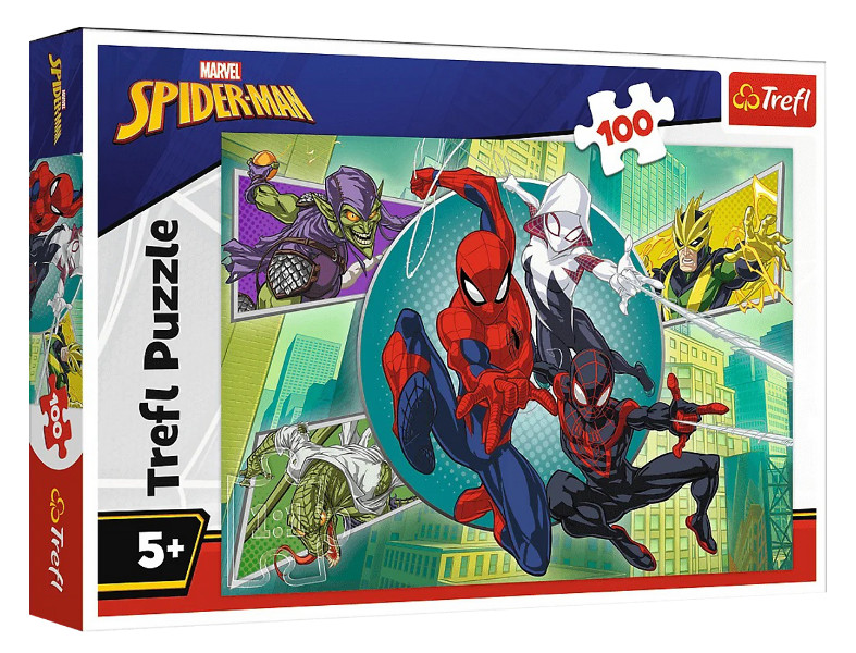 Puzzle 100 Pajęcza maska