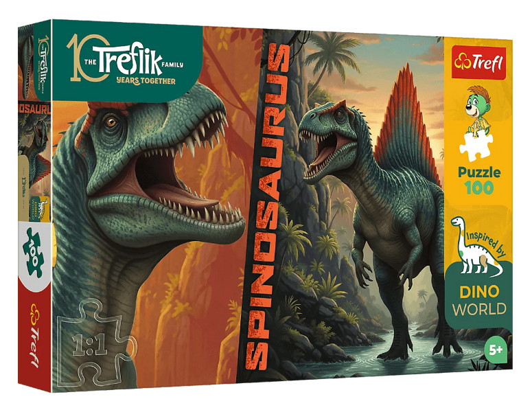 Puzzle 100 Inspired By Dino World Spinosaurus