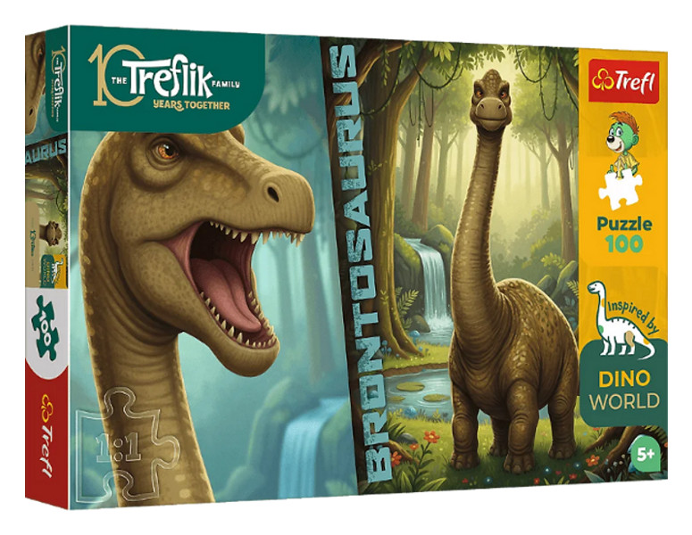 Puzzle 100 Inspired By Dino World Brontosaurus