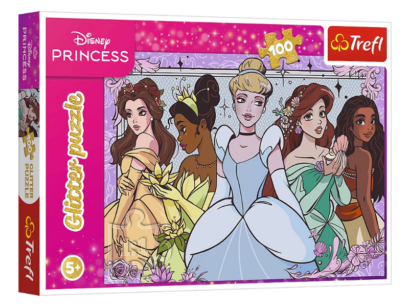 Puzzle 100 Glitter Brokatowe marzenia