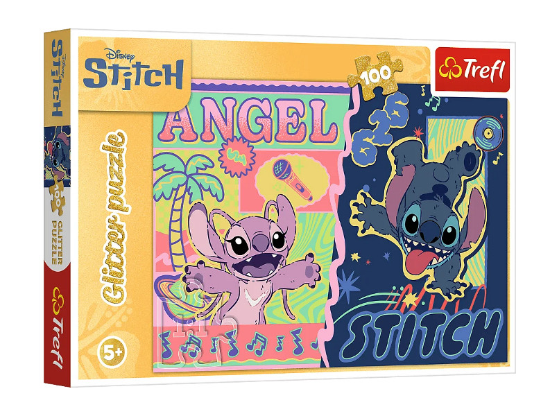 Puzzle 100 Glitter Hawajski blask